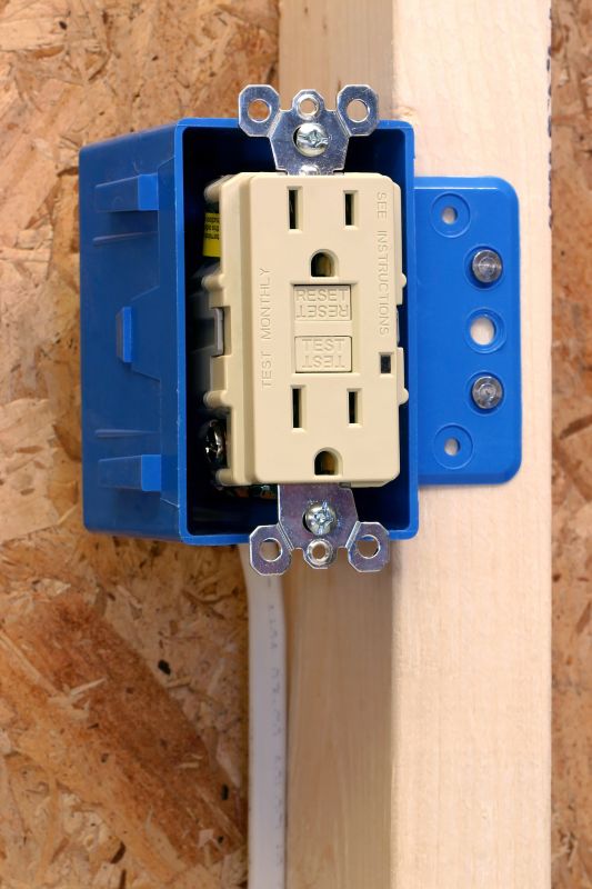 Gfci Outlet Wiring detail