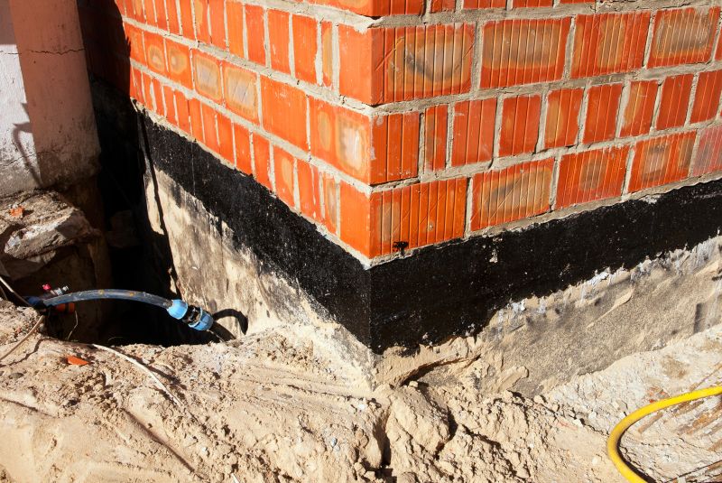 Brick Foundation Installation